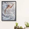 Girl - Diamond Painting - Partial Special Shaped Drill(Canvas|30*40cm)