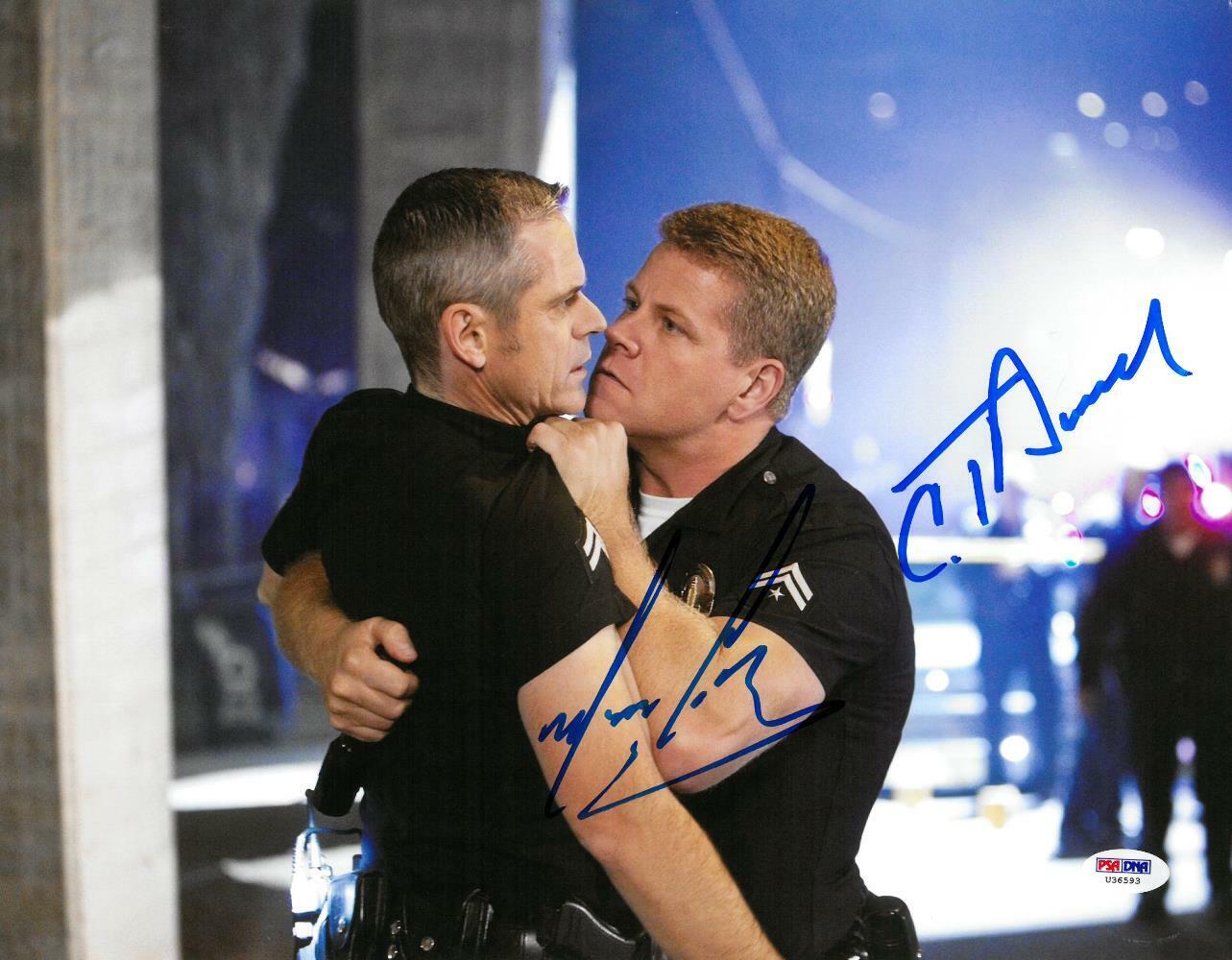 C Thomas Howell/Michael Cudlitz Signed Southland Auto 11x14 Photo Poster painting PSA/DNA#U36593