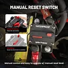 RED WOLF Waterproof 100Amp Circuit Breaker for Boat Trolling Motor Marine ATV Vehicles Stereo Audio Electronic Battery System Inline Fuse with Manual Reset Switch 12V-48V DC