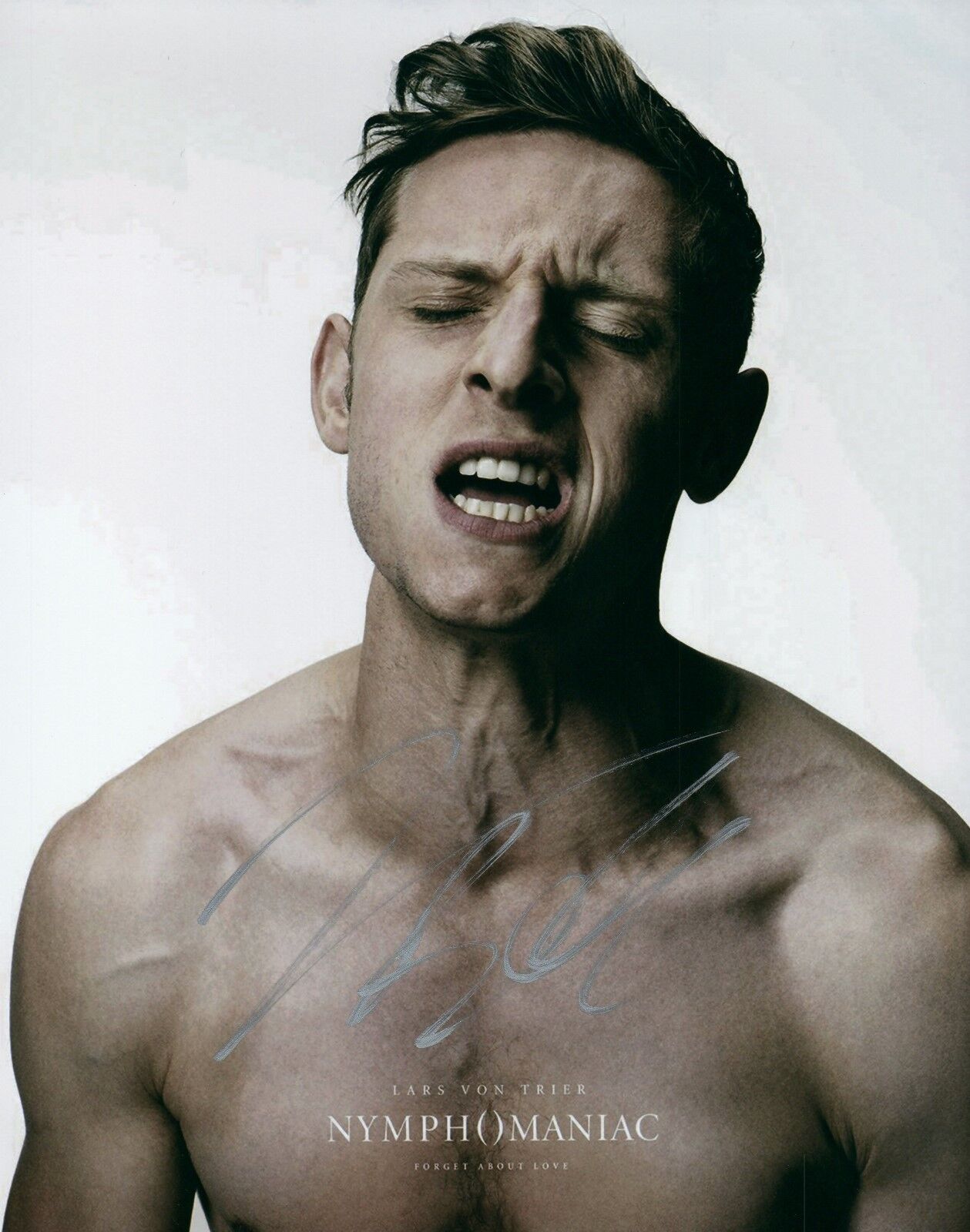 Jamie Bell Shirtless Nymphomaniac Hand Signed 8x10 Autographed Photo Poster painting COA 1