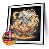 Genius Lamp Beauty - Diamond Painting - Partial Special Shaped Drill(Canvas|30*30cm)