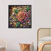 DIY Partial Special Shaped Drill Diamond Painting-Rose