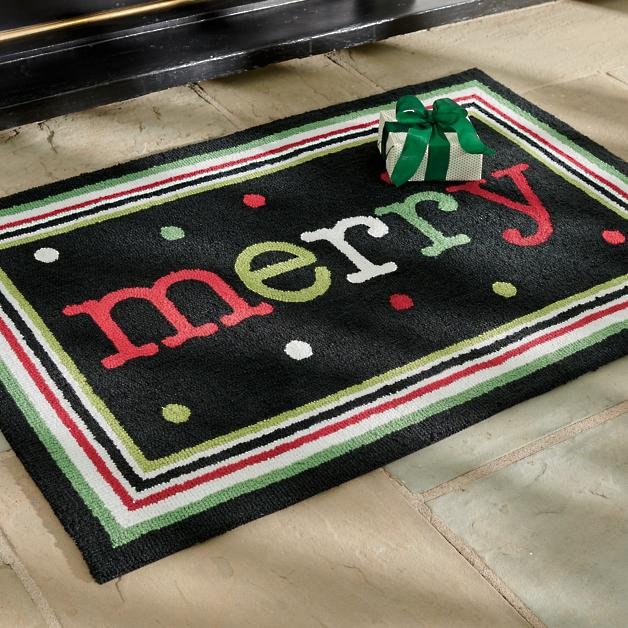 Merry Dots Door Mat