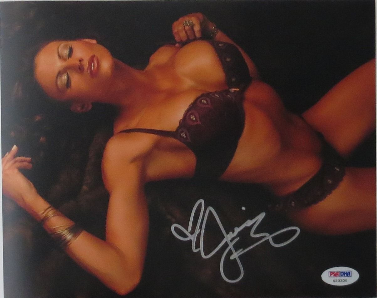 Jackie Haas Signed Authentic WWE Wrestling Diva Autographed 8x10 Photo Poster painting (PSA/DNA)