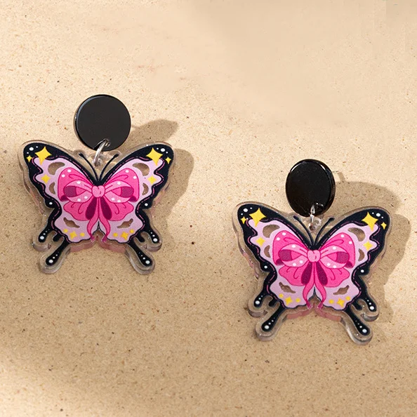 Butterfly Acrylic Earrings