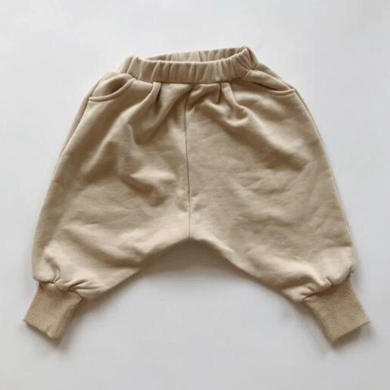 Spring Autumn Kids Baby Boys Girls Loose Pants Children's Clothing Joint Turnip Pants Casual Pant Baby Boys Girls Children Pants
