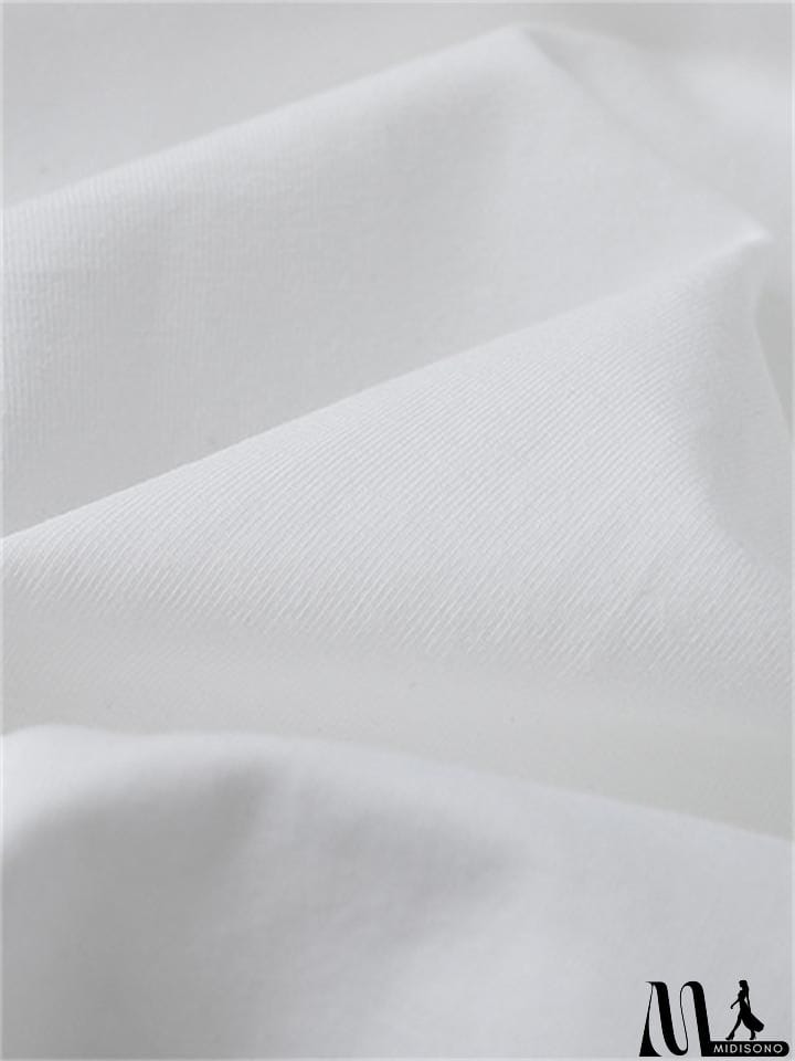 MidiSono - Men's Short Sleeve Solid Color Round Neck Cotton T-Shirt