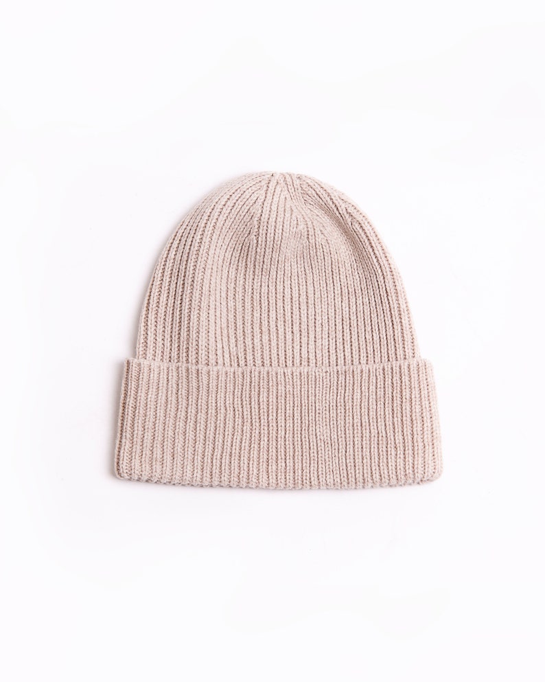 Knitted hat made of 100% organic merino wool / wool scarf XXL / knitted scarf / beanie cap / wool cap / winter cap / model Lenggries