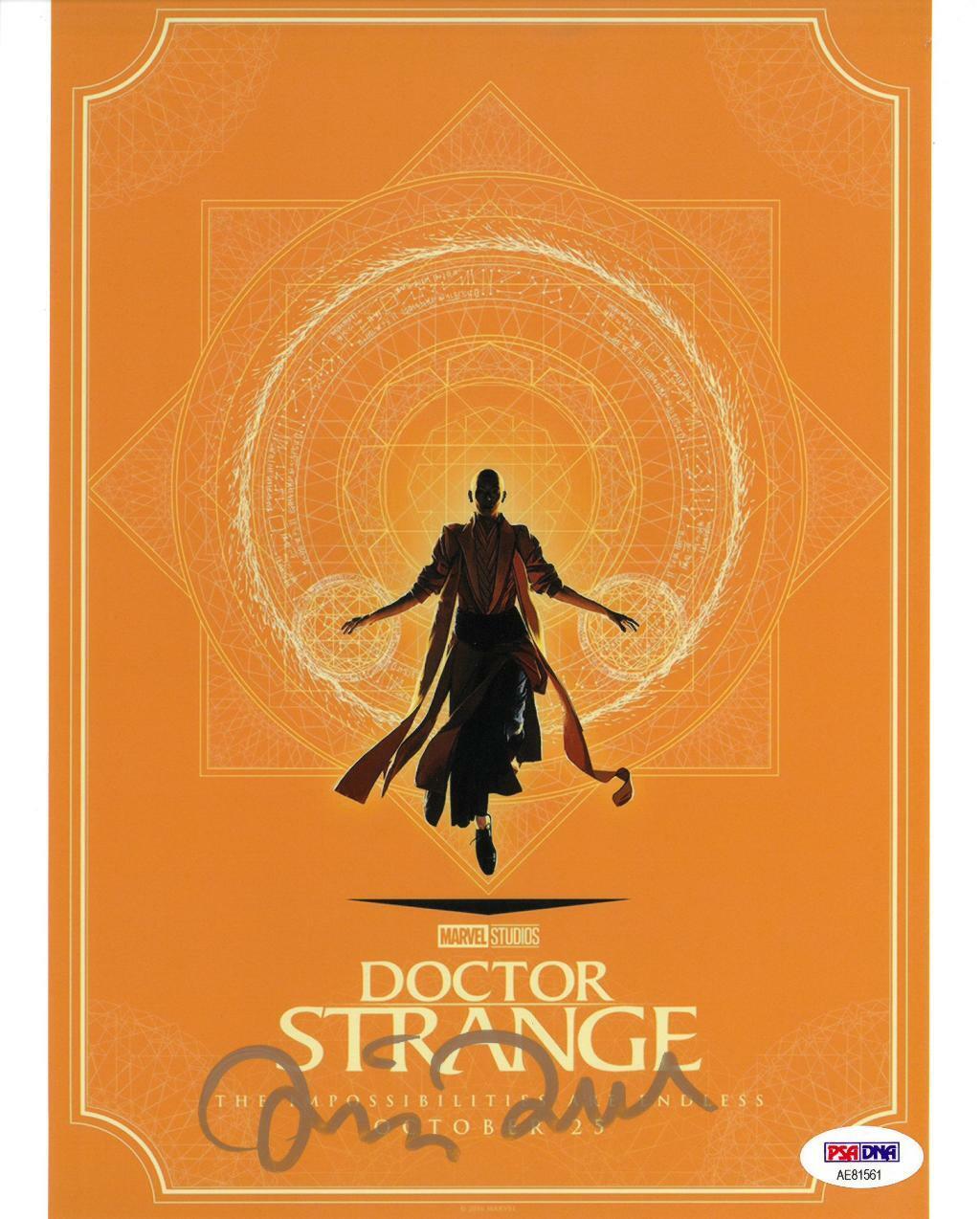 Tilda Swinton Signed Doctor Strange Autographed 8x10 Photo Poster painting PSA/DNA #AE81561