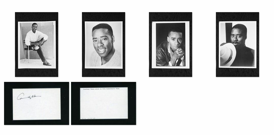 Courtney B. Vance - Signed Autograph and Headshot Photo Poster painting set - Dangerous Minds