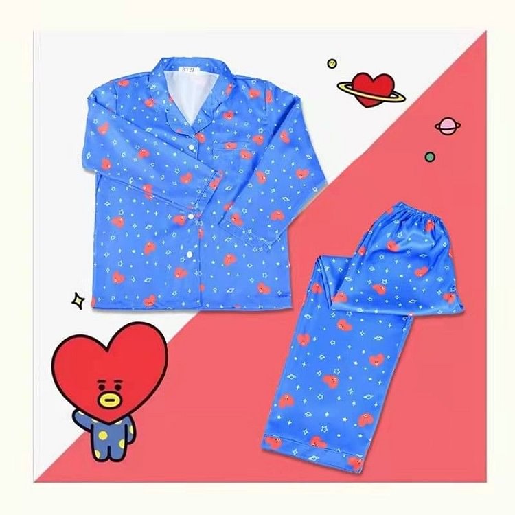 BT21 Cute Print Pajamas