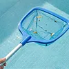 Pool Cleaning Nets Lightweight Swimming Pool Cleaning Net Aluminum Alloy Handle Shallow Water Leaf Nets for Fine Debris in Inground/Above Ground