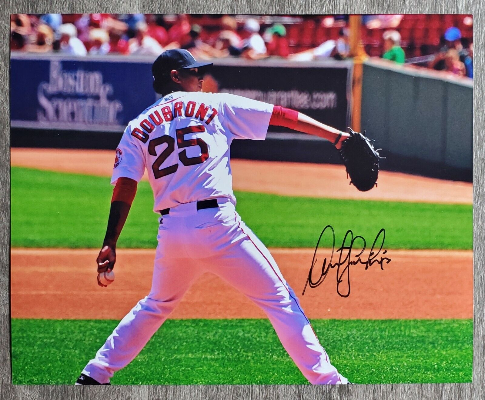 Felix Doubront Signed Boston Red Sox 8x10 Photo Poster painting Fenway Park RAD