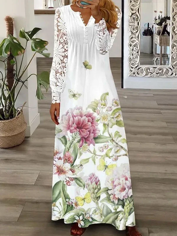 Casual Loose Lace Azalea Dress