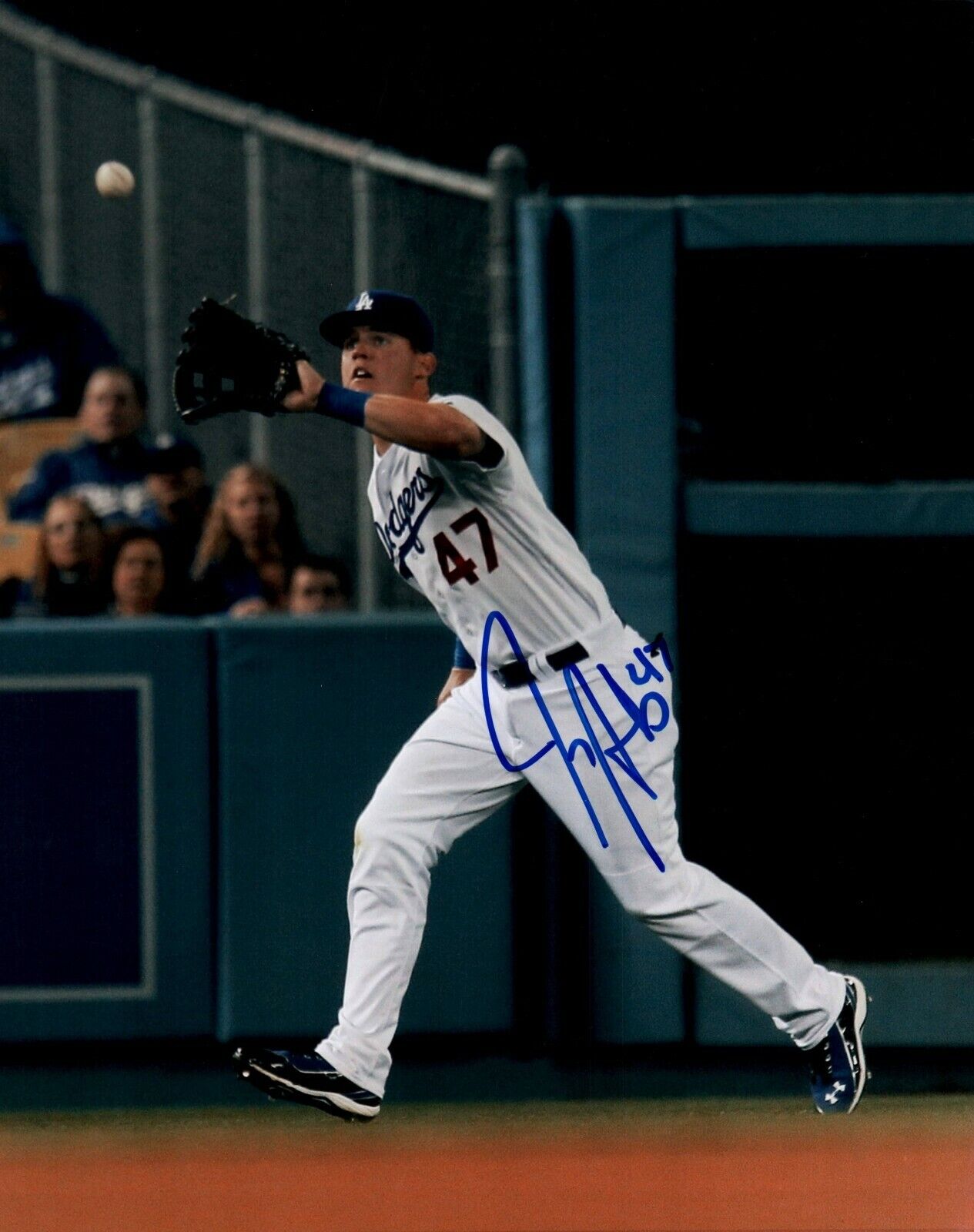 LA Dodgers Jerry Sands Signed 8x10 Baseball Photo Poster painting (JSA ALOA) NPB Hanshin Tigers