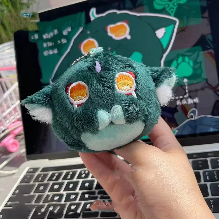 Genshin Impact Xiao Kawaii Cat Plush Toy Key Chain weebmemes