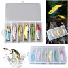 6Pcs Fishing Lure Vibration Artificial Hard Baits 7cm 16g Swimbait Fishing Bait