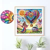 (Box Packaging)Diamond Painting-DIY Crystal Rhinestone Peace Hot Air Balloon