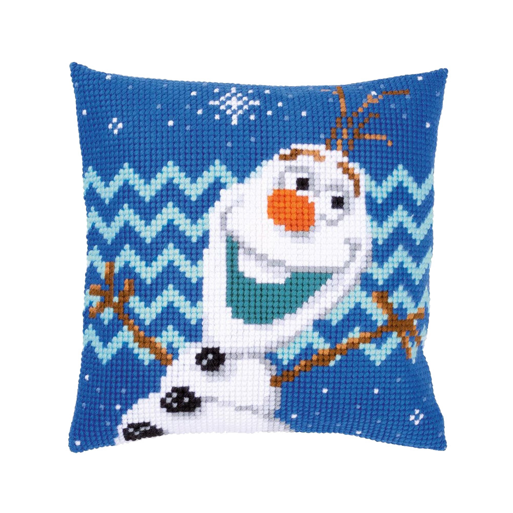 

Snow - 11CT Stamped Cross Stitch Pillowcase - 40*40CM, 501 Original