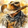 Cowboy-Full Round Diamond Painting