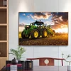 (5 Sizes)Tractor  - Full Square Diamond Painting