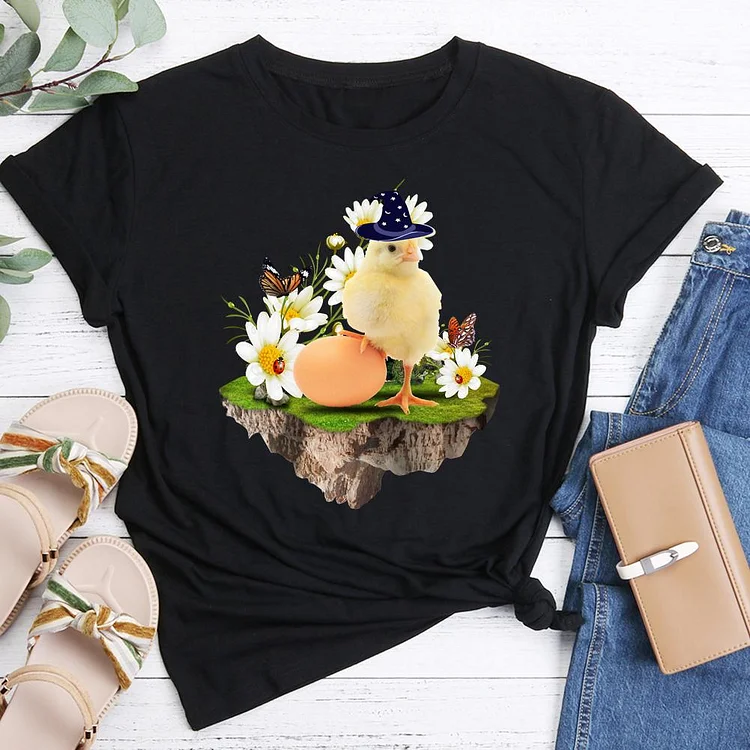 Chicken  T-Shirt-05050-Annaletters