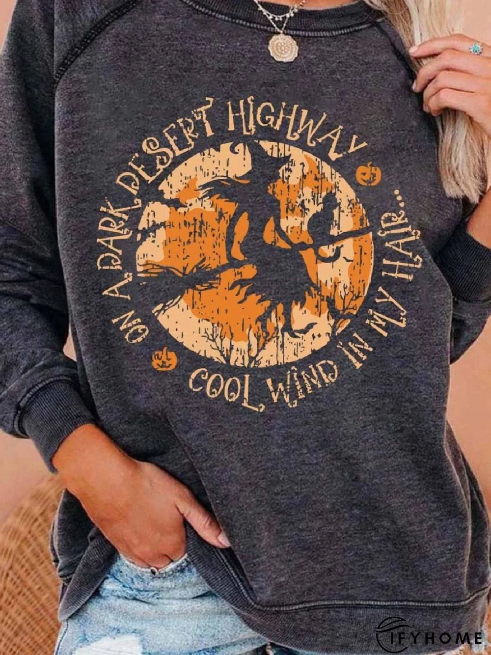 Halloween-Animal Fit Crew Neck Hoodies & Tunic Sweatshirt | IFYHOME