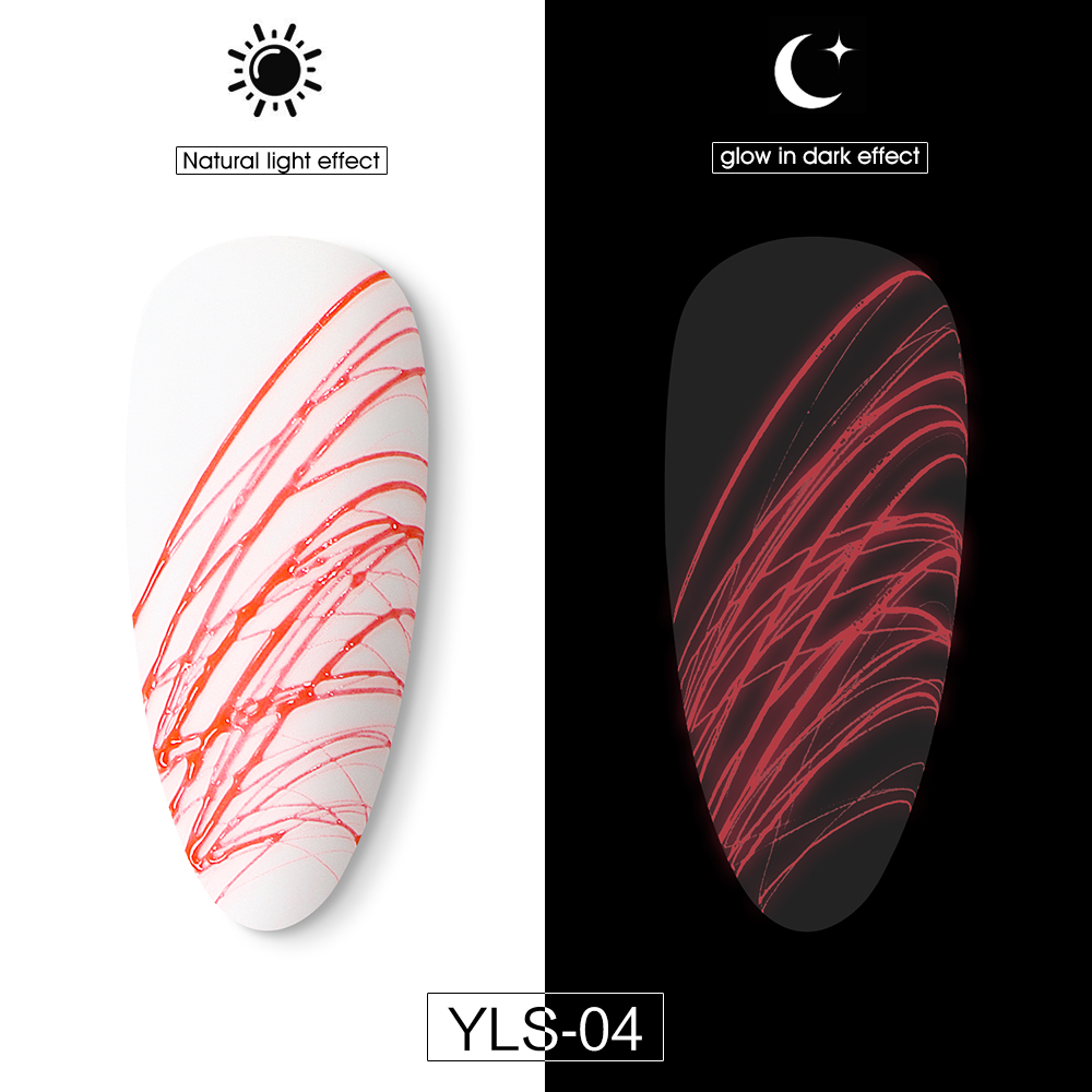 LUMINOUS NAIL ART SPIDER LINING GEL|YLS-04