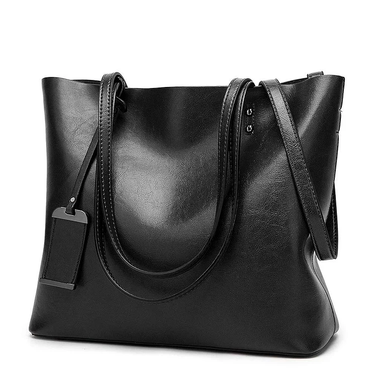 Fashion Tote Bag Retro Leather Large Capacity Shoulder Top Handle Satchel Handbags VOCOSI VOCOSI
