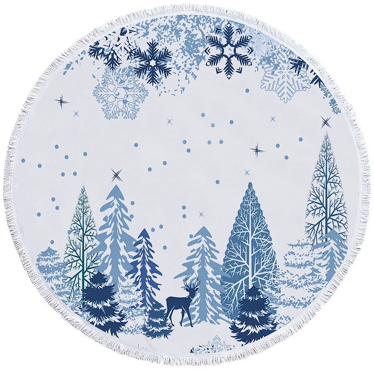 Forest - Circle Tapestry - 1.5M
