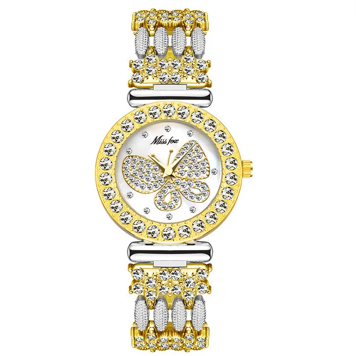 Artificial Diamonds Watch #9545
