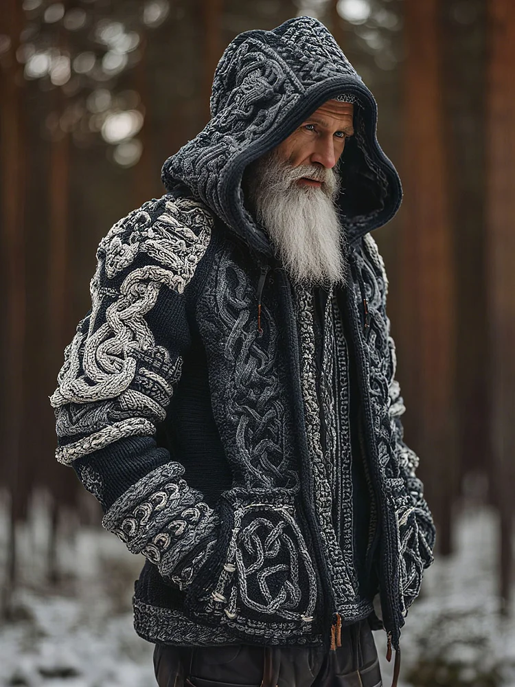 Herren Viking Kapuzen jacke