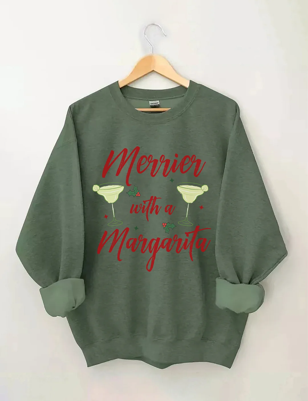 Merrier With A Margarita Sweatshirt