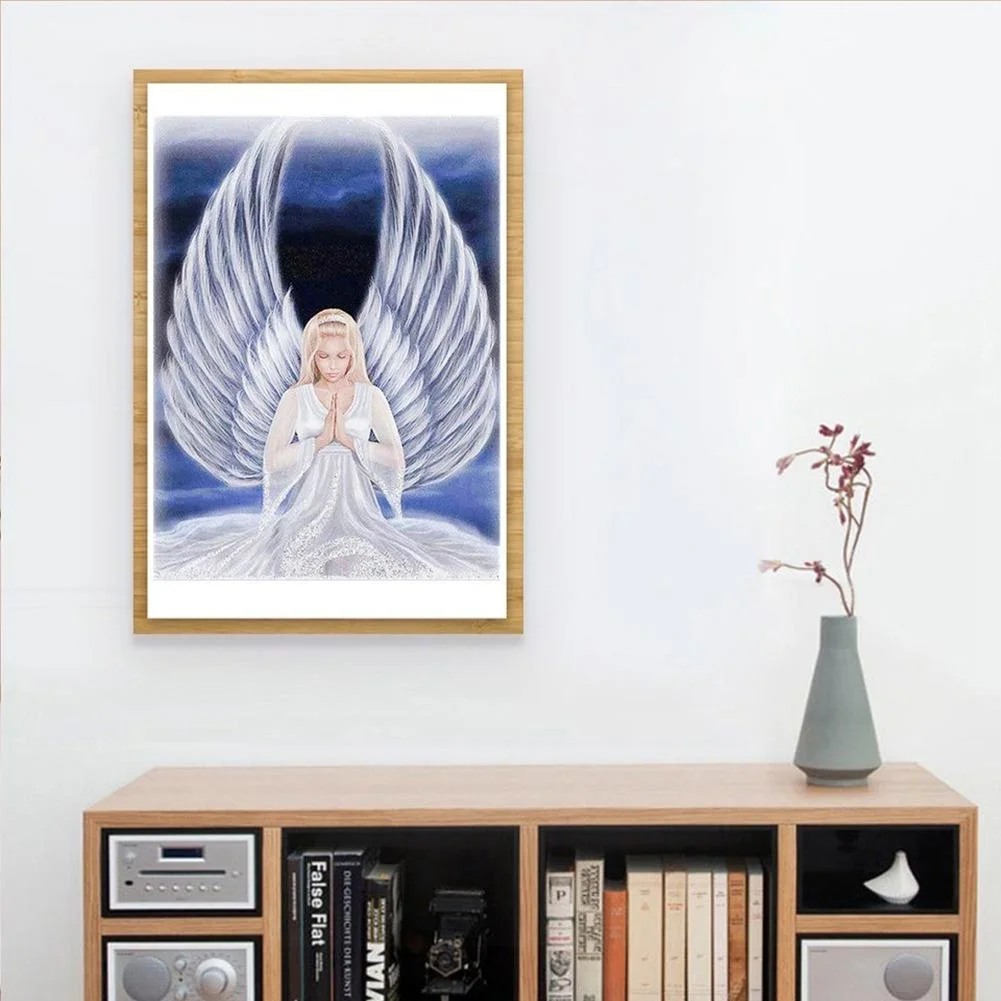 Diamond Painting - Full Round Drill - Angel Wings(30*40cm)