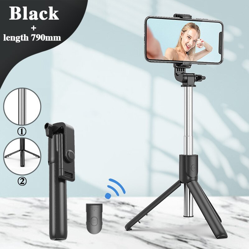 SUMMER PROMOTION 40%OFF🔥New 6 in 1 Bluetooth Selfie Stick - BUY 2 FREE SHIPPING