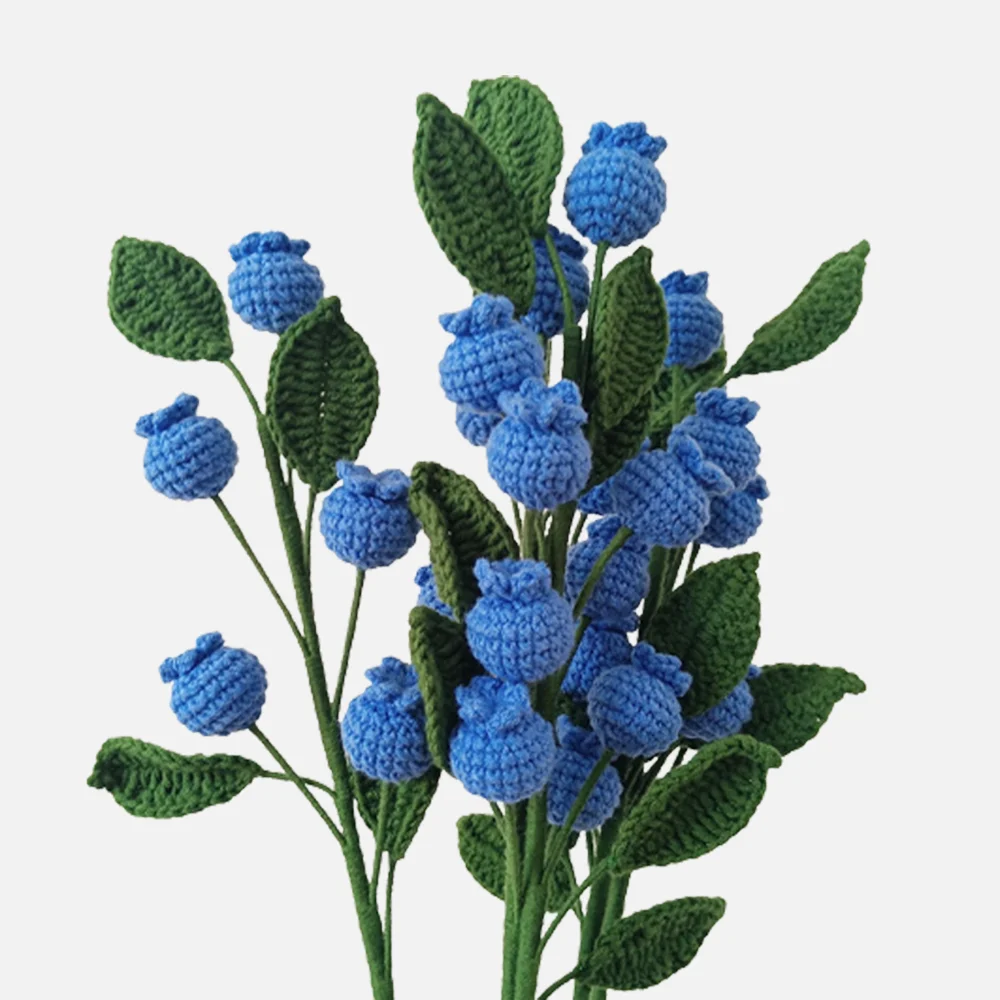 New Handwoven Blueberry Bouquet