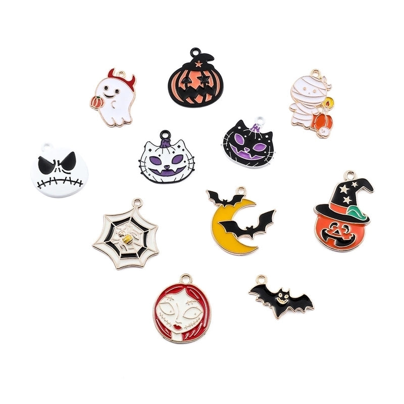 1 Piece Alloy Halloween Pattern Pendant