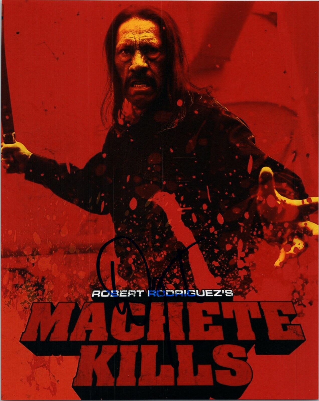 ~~ DANNY TREJO Authentic Hand-Signed MACHETE