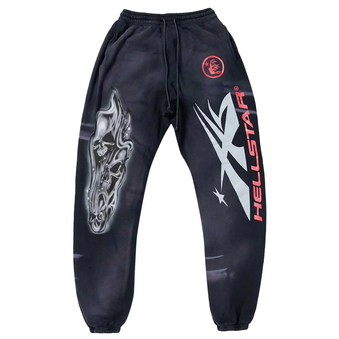 Hellstar Airbrushed Skull Sweatpant