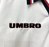 1998/1999 Retro Manchester United Away White Football Shirt 1:1 Thai Quality love fball