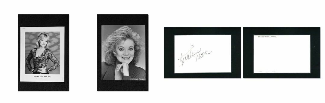 Kathleen Noone - Signed Autograph and Headshot Photo Poster painting set - All My Children