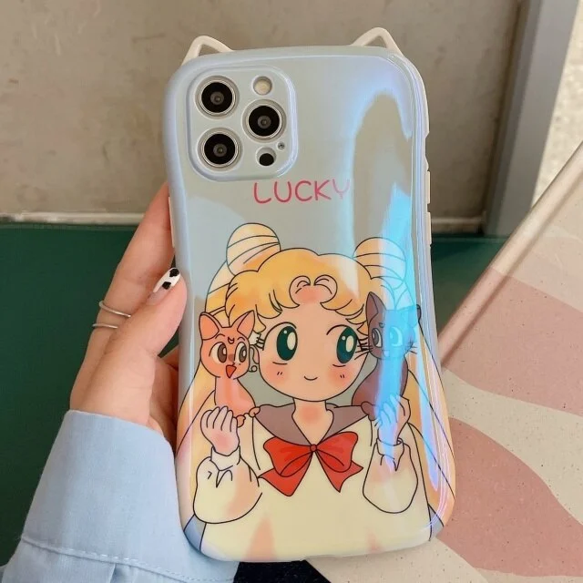 Andorid Kawaii Sailor Moon IPhone Huawei Phone Case SP17102