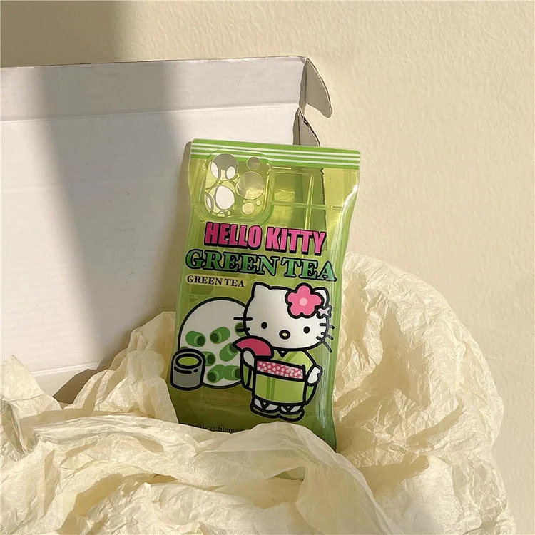 Cartoon Green Candy Bag Phone Case