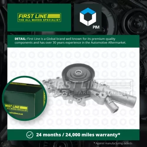 Dronehint Water Pump fits MERCEDES E320 S210, W210 3.2D 99 to 03 OM613.961 Coolant Quality Parts