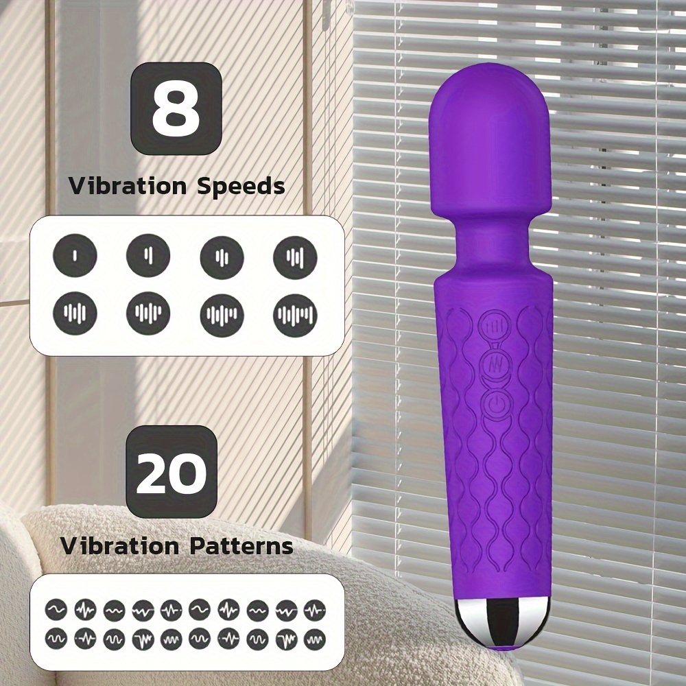 Trådløs klitorisstimulator AV Wand Vibrator