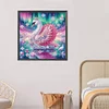 DIY Partial Special Shaped Drill Diamond Painting-Swan