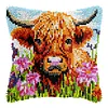 Animal-DIY Latch Hook Rug Pillowcase Kits 43*43cm