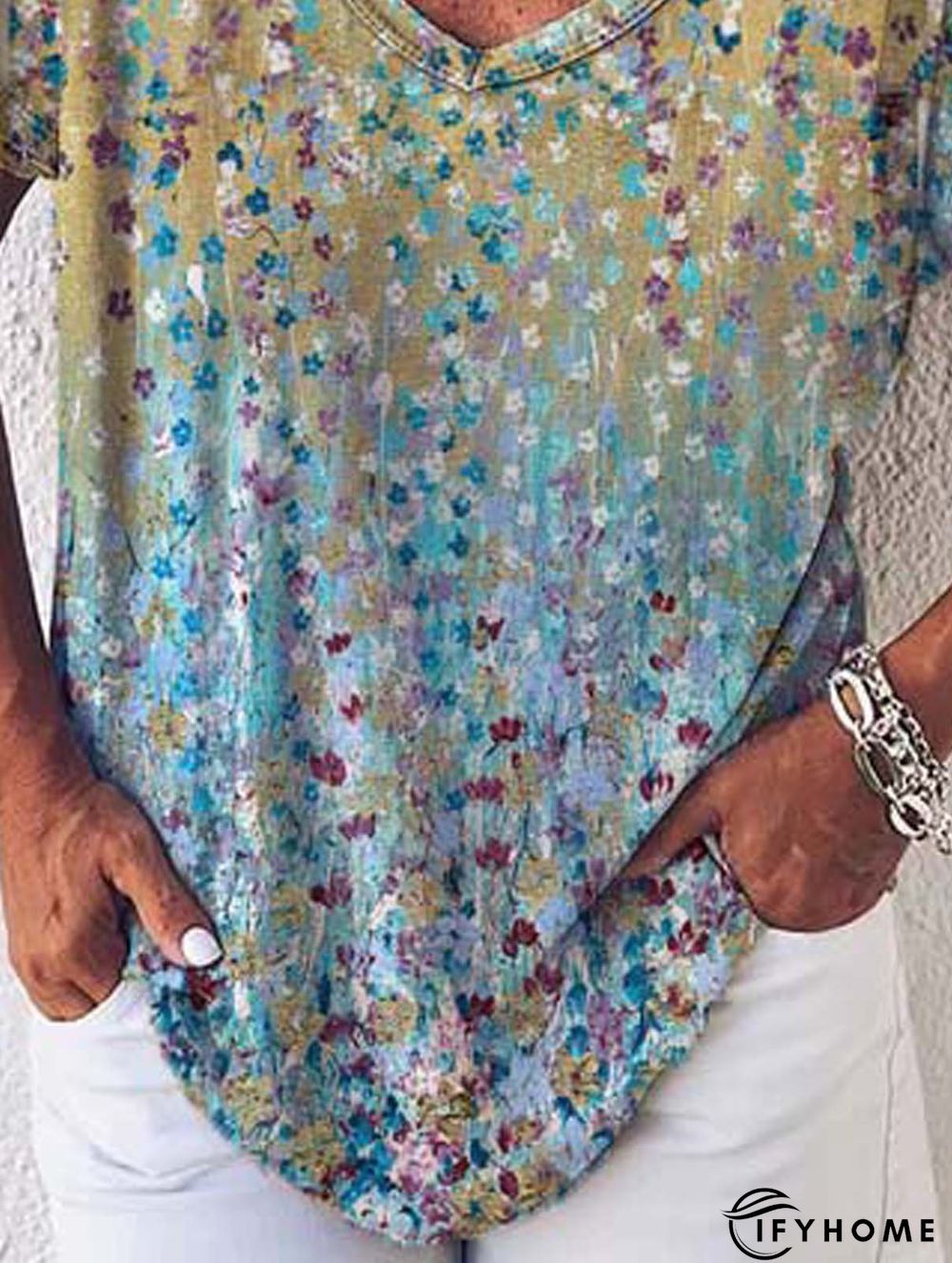 Short Sleeve Shift T-shirt | IFYHOME