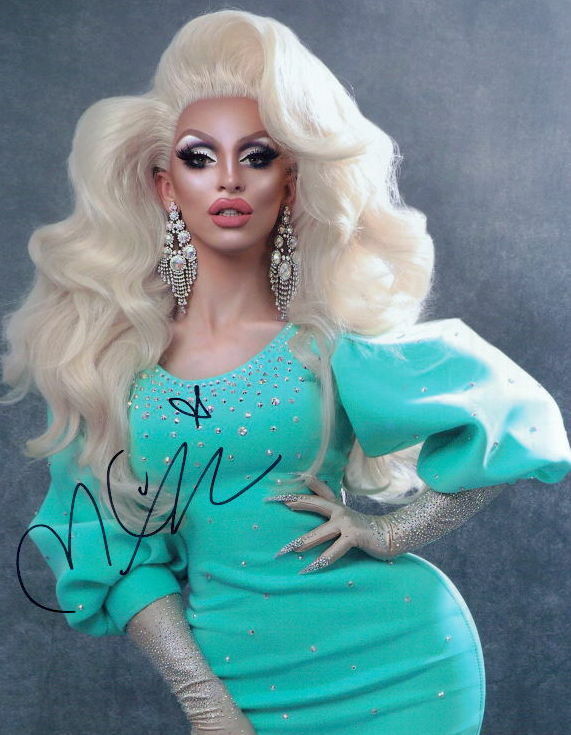 Miz Cracker (RuPaul's Drag Race) signed 8x10 Photo Poster painting In-person