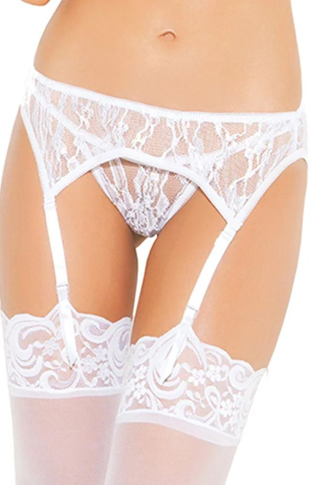 Pornhint Blinded By the White Garter Belt